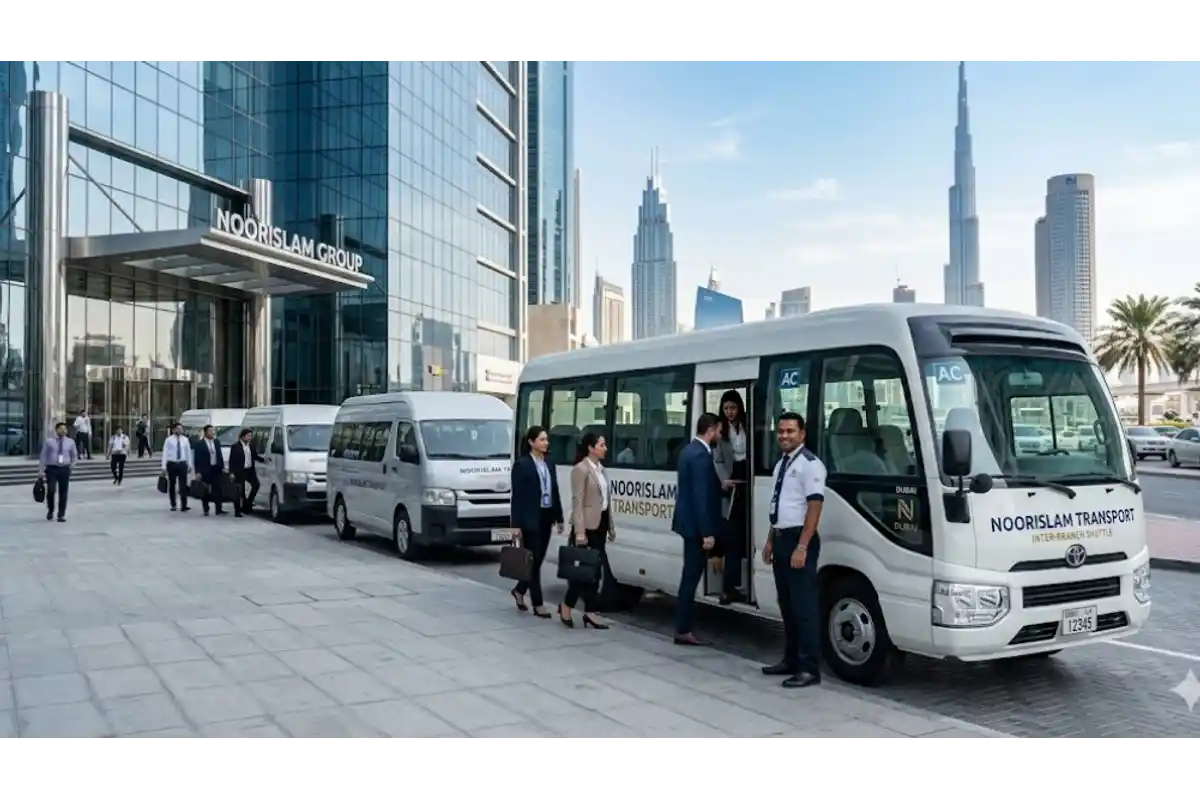 Inter-branch shuttle service in Dubai